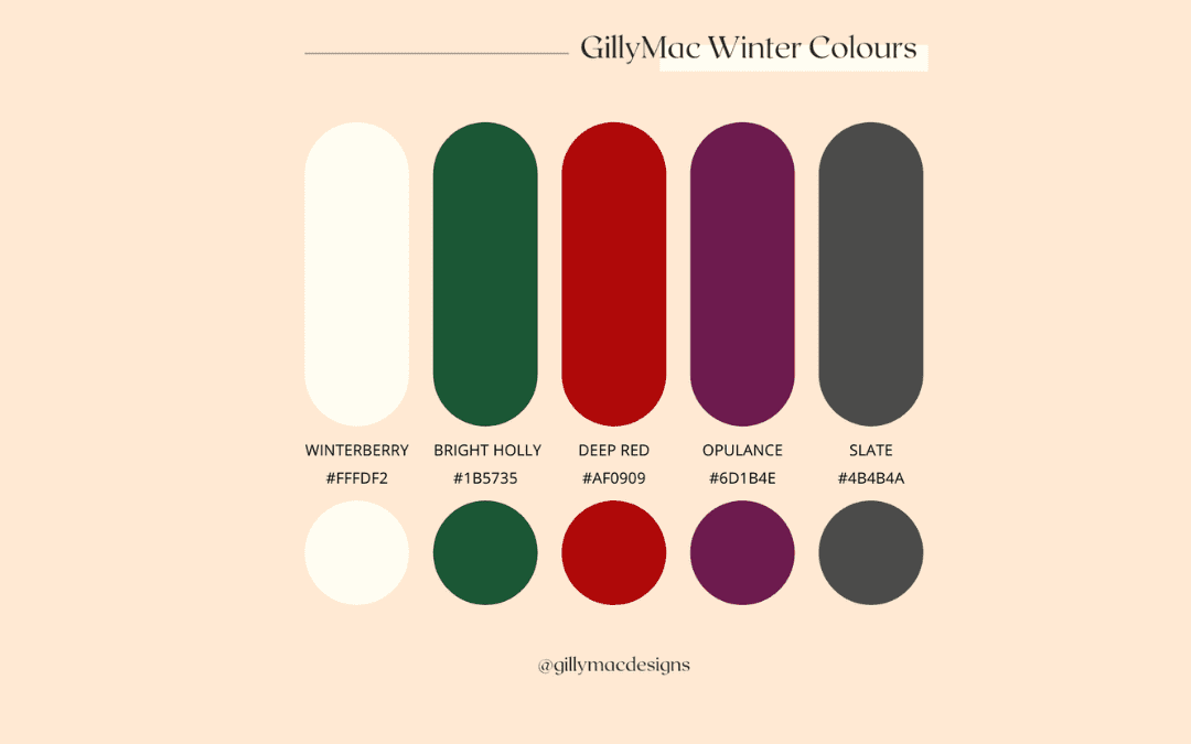 Creating a Winter Colour Palette